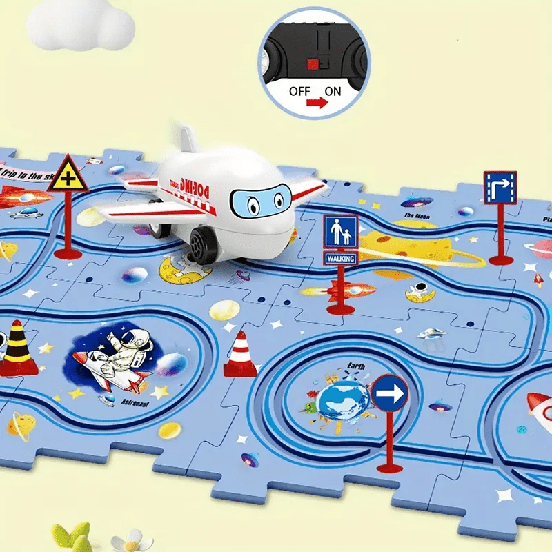 Race Puzzle Mat | 1+1 Free 