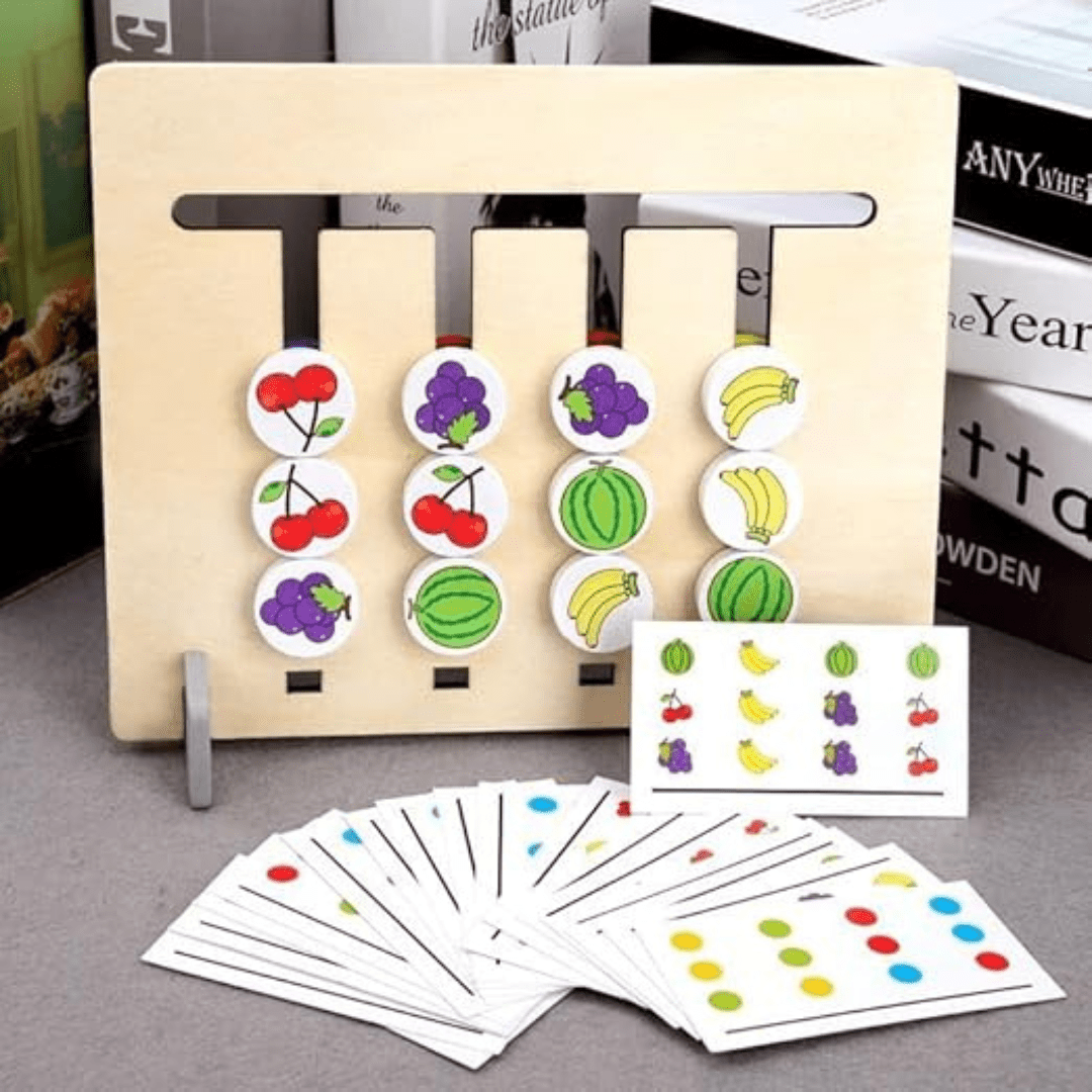 Fruity Sorting Puzzle | Montessori brain game for kids