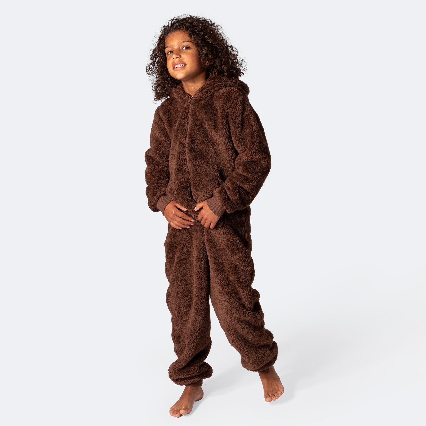 Teddy Onesie voor Kinderen - Zacht en Comfortabel