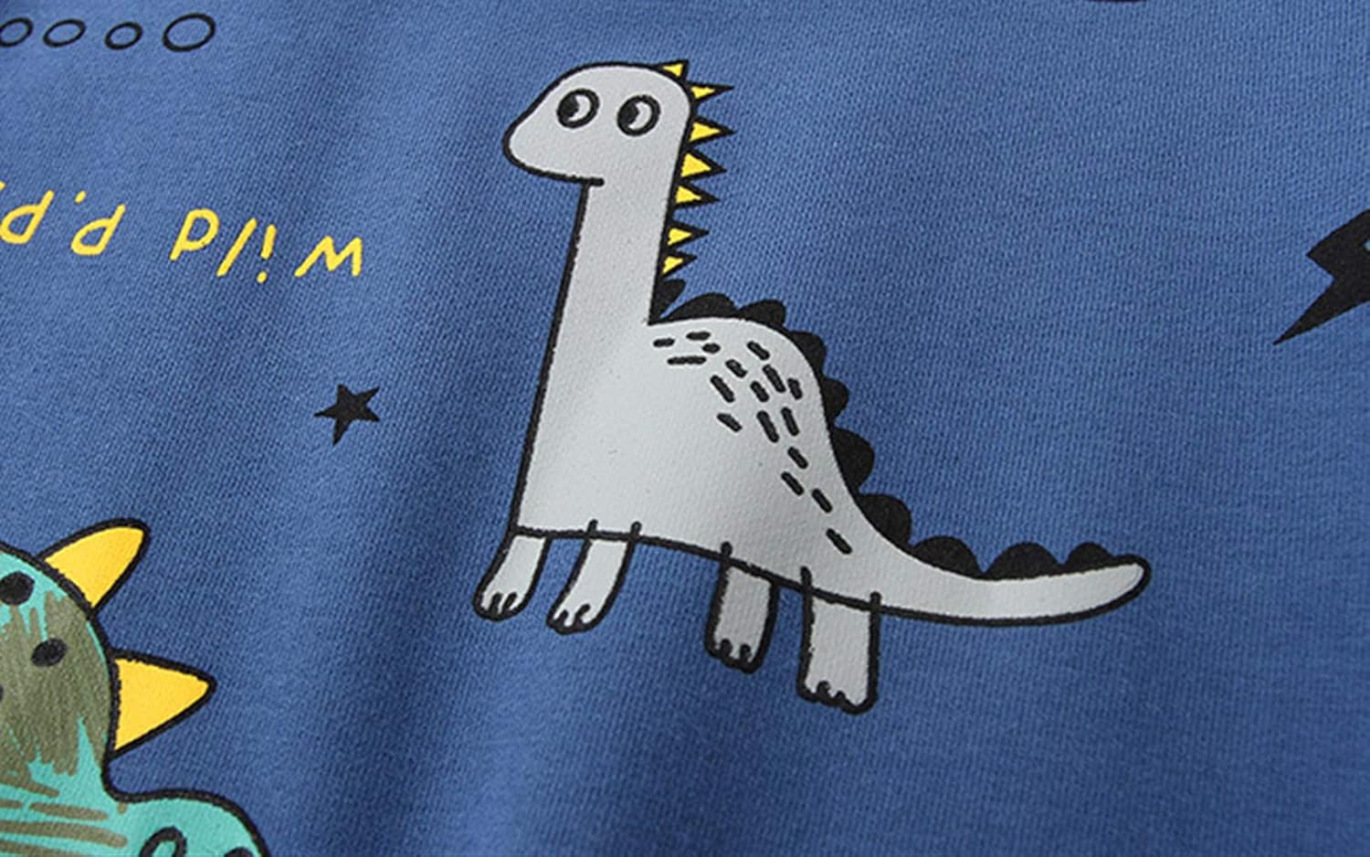 Kinderset met Dinosaurus Print voor Jongens - Leuke Kleding voor de Kleine Dinosaurusliefhebber