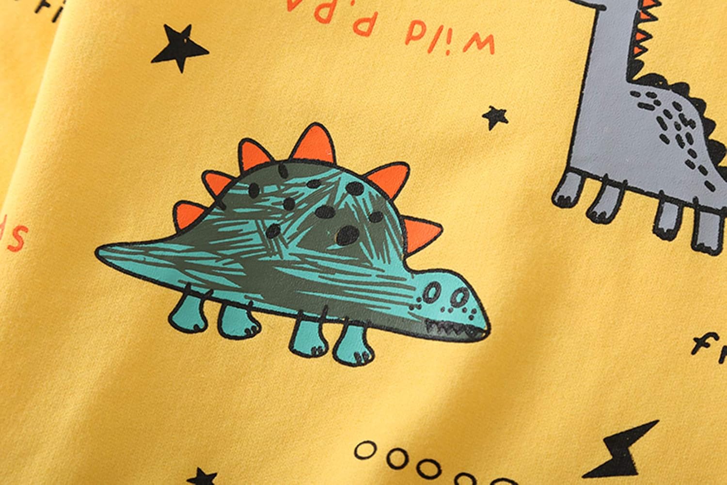 Kinderset met Dinosaurus Print voor Jongens - Leuke Kleding voor de Kleine Dinosaurusliefhebber