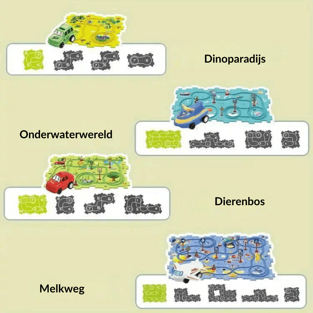 Race Puzzle Mat | 1+1 Free 