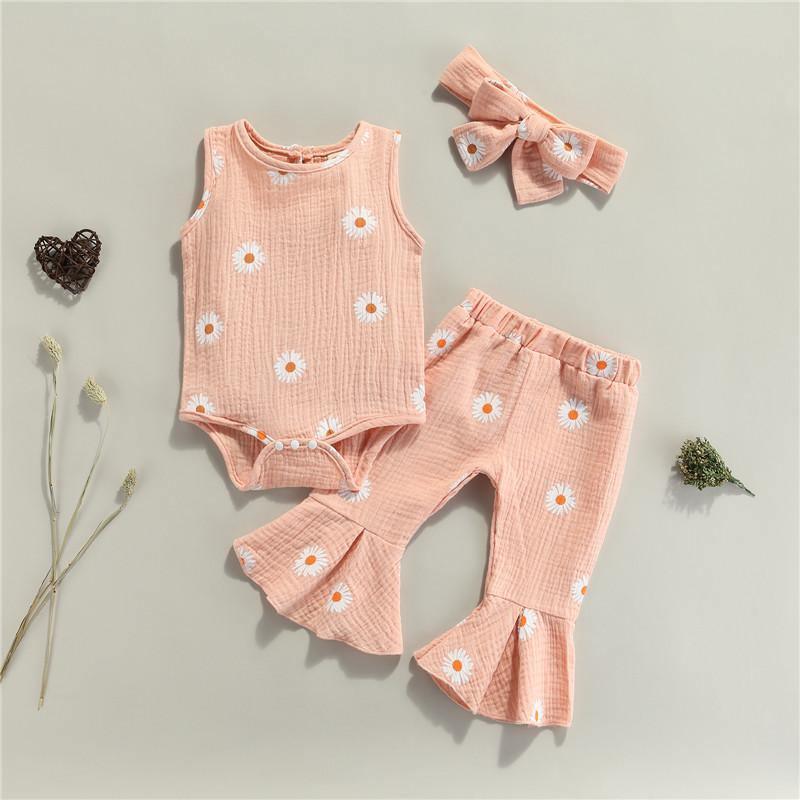 Summer Flared Disco Daisy Set