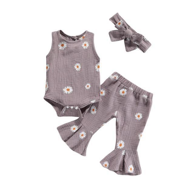 Summer Flared Disco Daisy Set