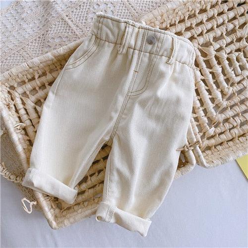 Hoge Taille Baby Jeans