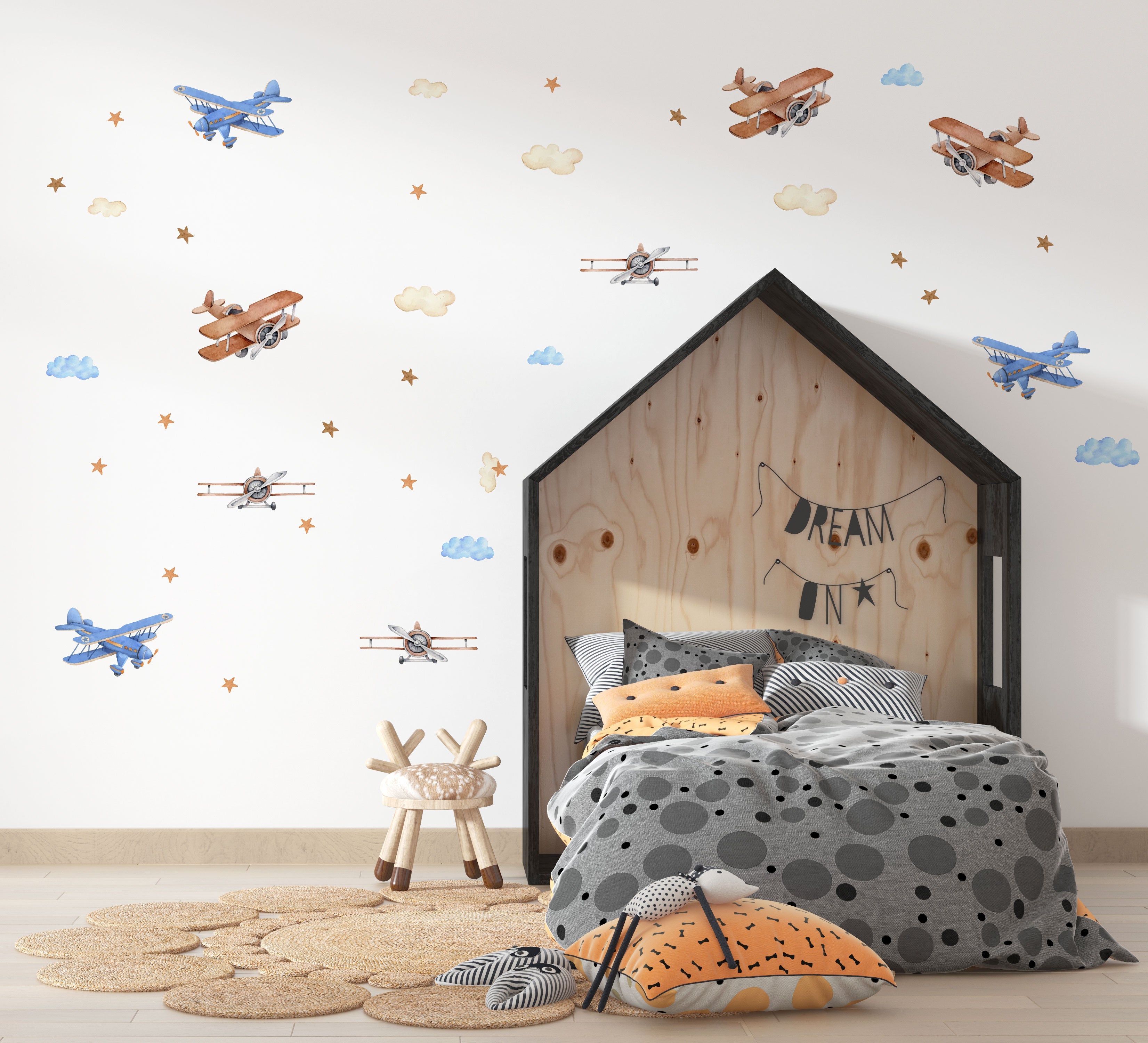 Airplane Wall Stickers