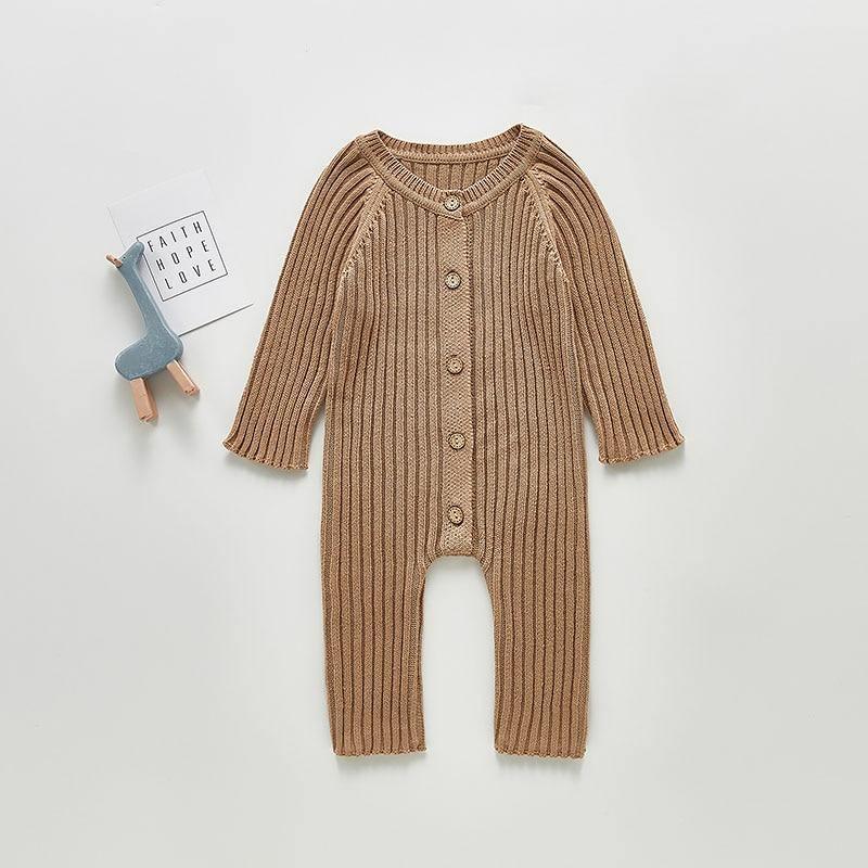 Retro Gebreide Romper