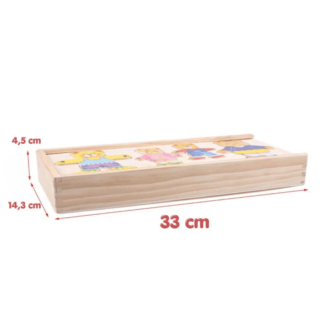 Dress Up Friends Wooden Puzzle