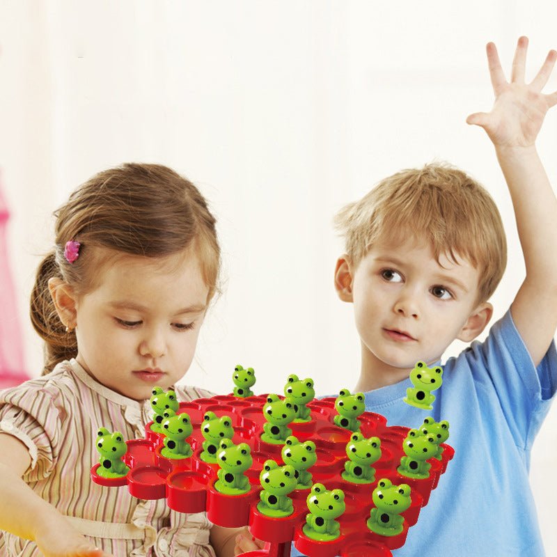 Montessori Frog Balance Game | Improve Concentration &amp; Patience 