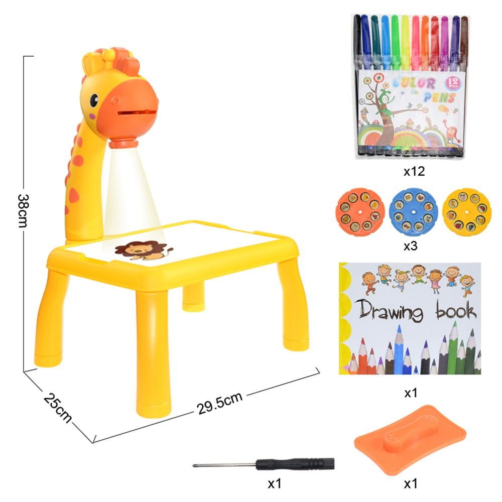 Magic Drawing Projector (+ FREE Drawing Book &amp; Markers)