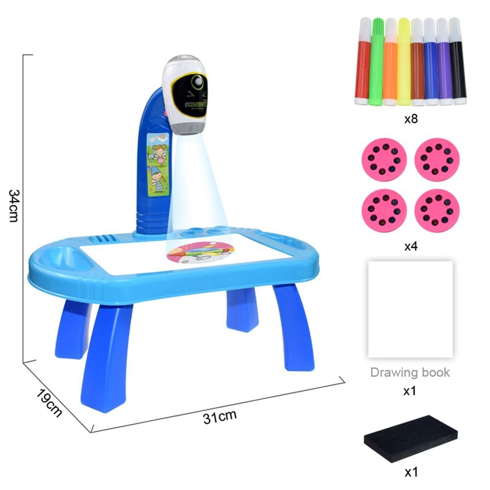 Magic Drawing Projector (+ FREE Drawing Book &amp; Markers)