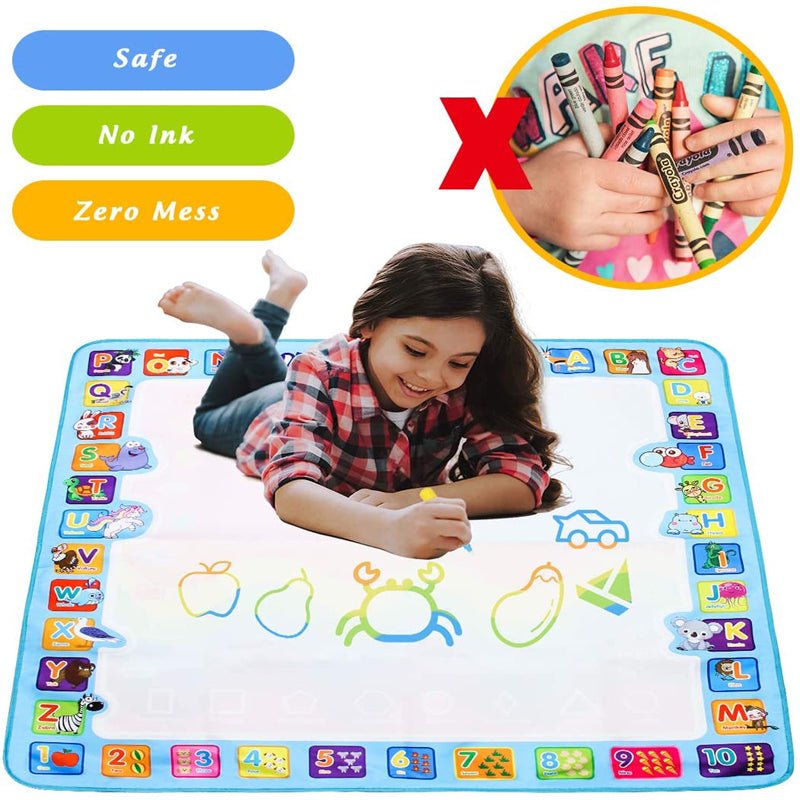 Magic Water Drawing Mat | Learn to read, write, draw &amp; count